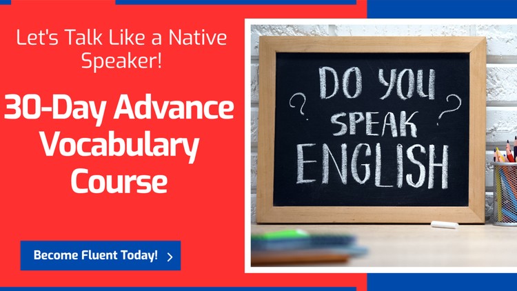 30 Days Advanced Vocabulary Challenge!